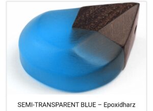 Semi Transparent blau - Epoxidharz - CST-Projekte