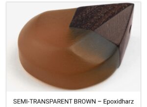 Semi Transparent braun - Epoxidharz - CST-Projekte