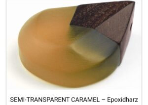 Semi Transparent caramel - Epoxidharz - CST-Projekte