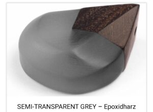 Semi Transparent grau - Epoxidharz - CST-Projekte