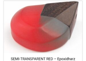 Semi Transparent rot - Epoxidharz - CST-Projekte